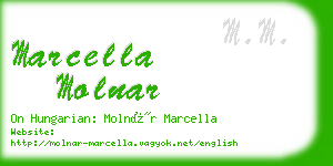 marcella molnar business card